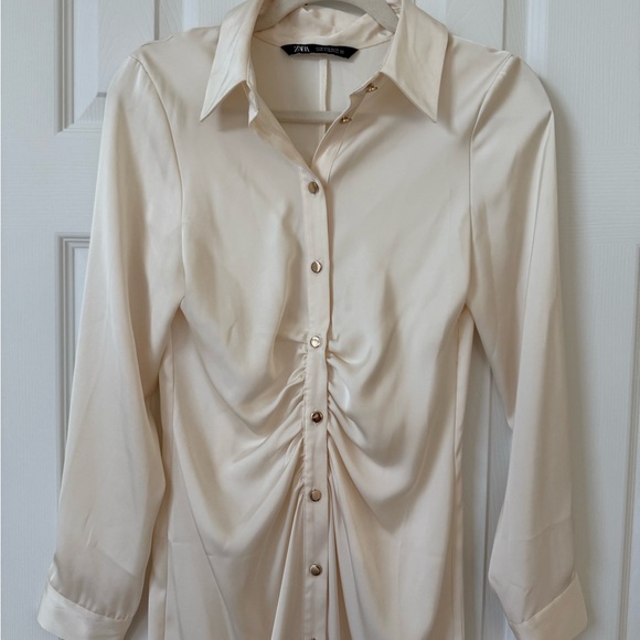 Zara button down dress - Picture 2 of 4